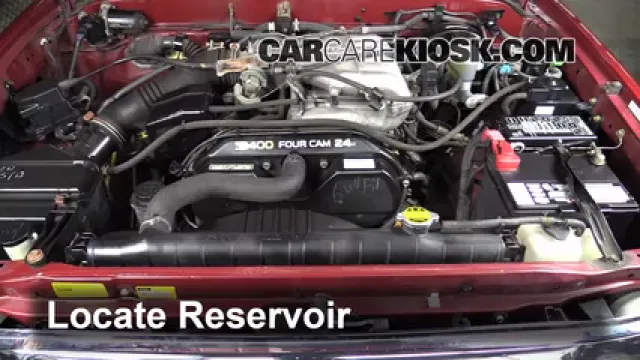 2001 Toyota Tacoma DLX 3.4L V6 Extended Cab Pickup Liquide essuie-glace Ajouter du liquide